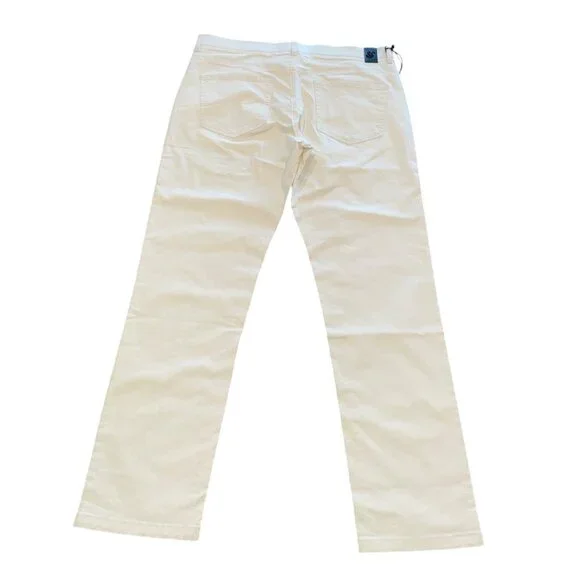 NWT Collars & Co. Men's 36x30 CEO 5-Pocket Pant Cotton Stretch Stone Cream - Picture 7 of 12